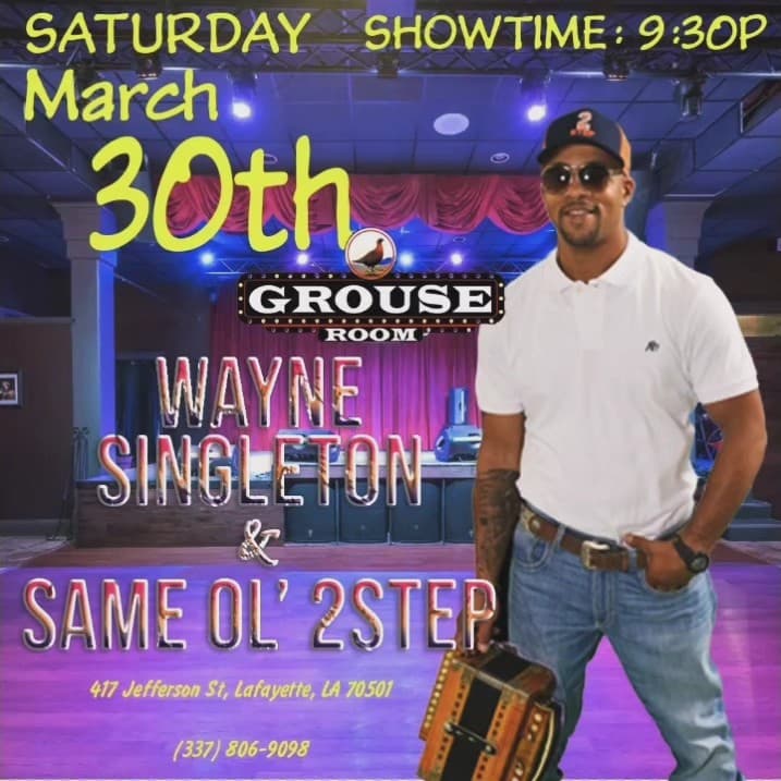 Wayne Singleton & Same Ol 2 Step - LIVE @ Grouse Room — poster 1