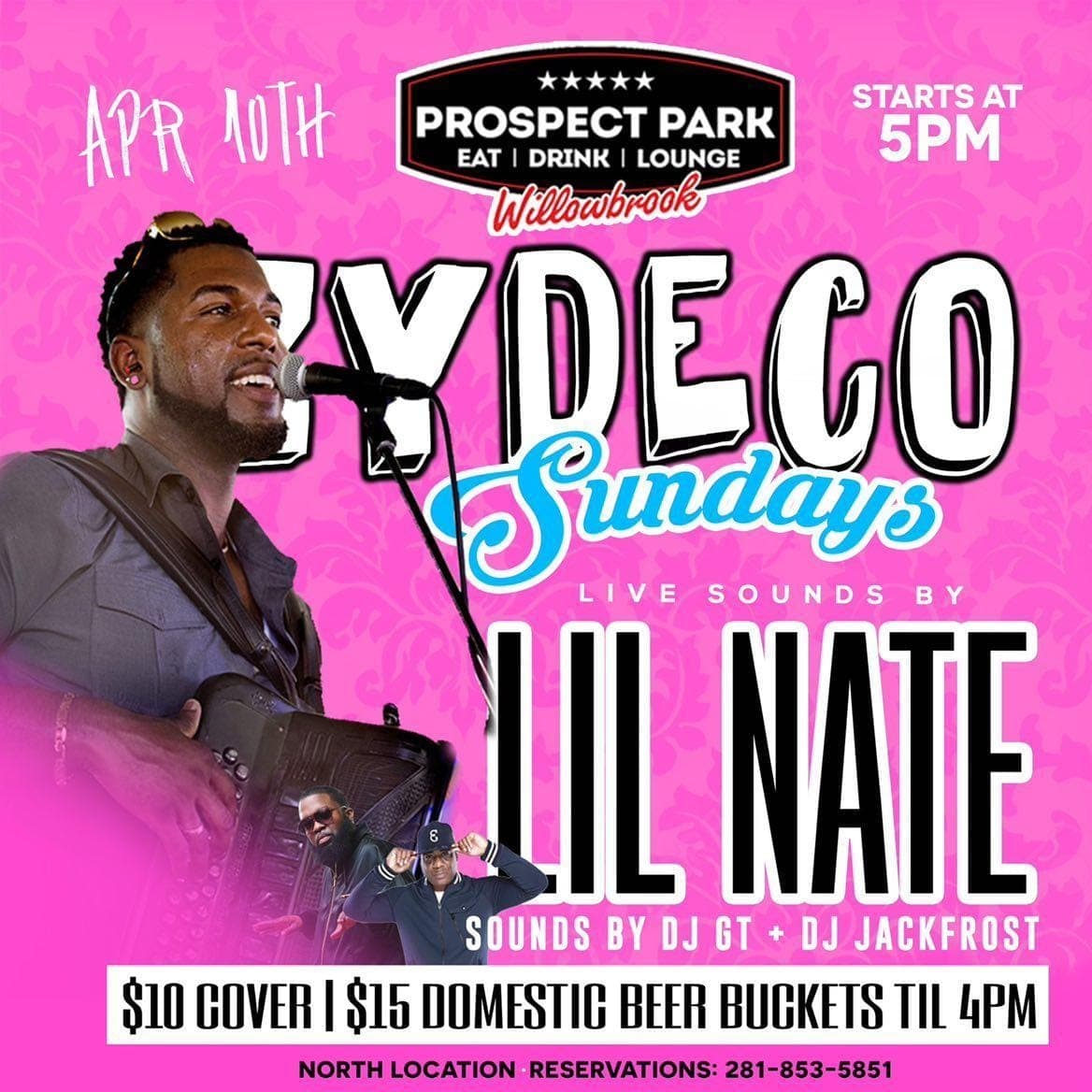 Zydeco Sundays @ Prospect Park (Willowbrook) — poster 1