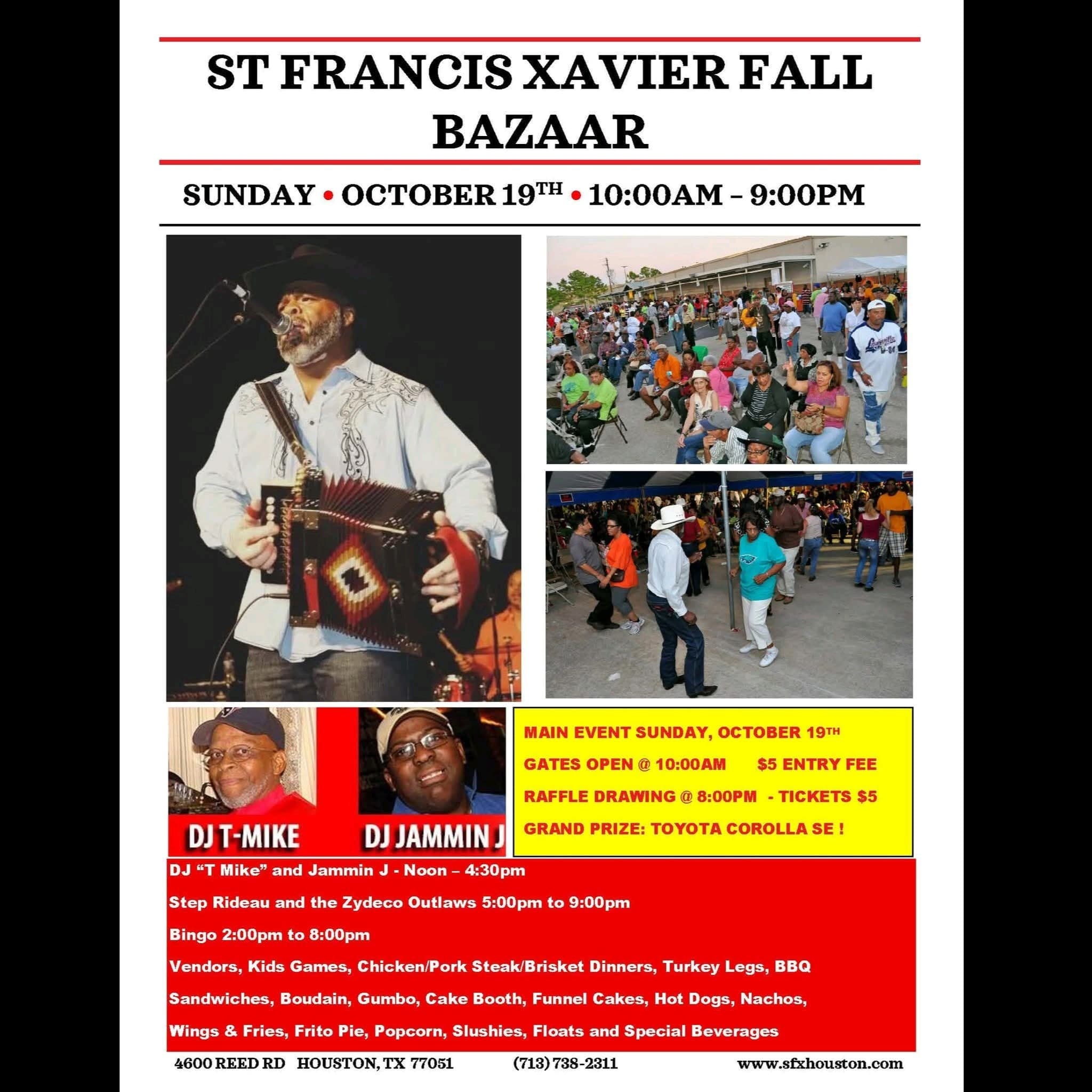 2025 St Francis Xavier Church Bazaar — poster 1