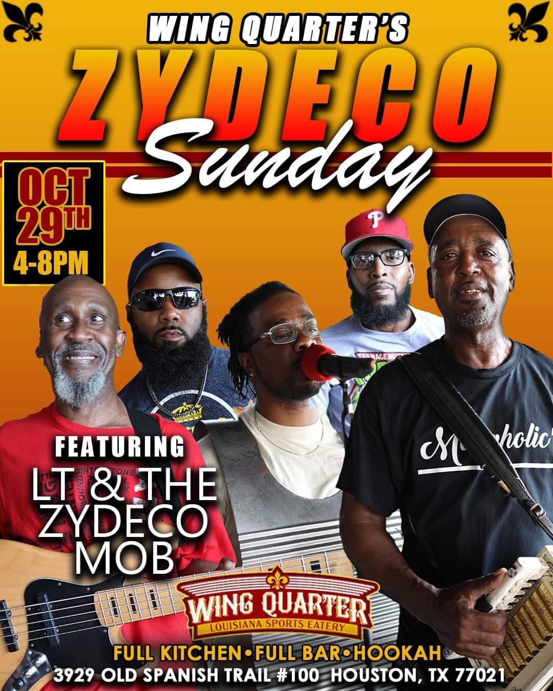 Zydeco Sundays @ Wing Quarter — poster 1