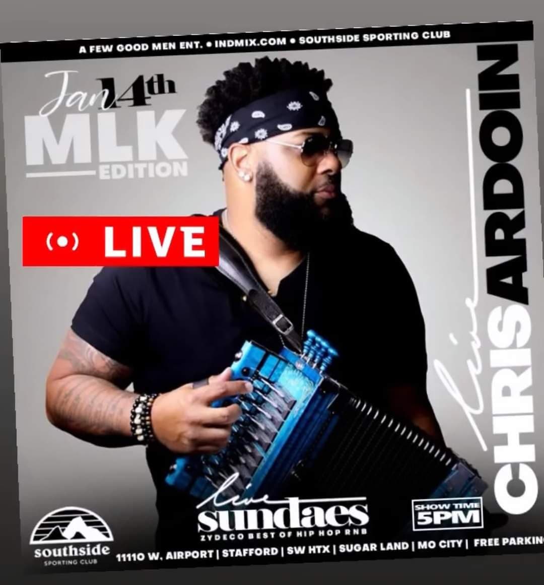 Southside Sporting Club - MLK Edition feat Chris Ardoin & Nu Step Zydeko — poster 1