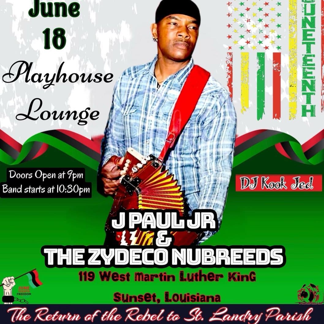 J Paul Jr - LIVE @ Paul's Playhouse — poster 1