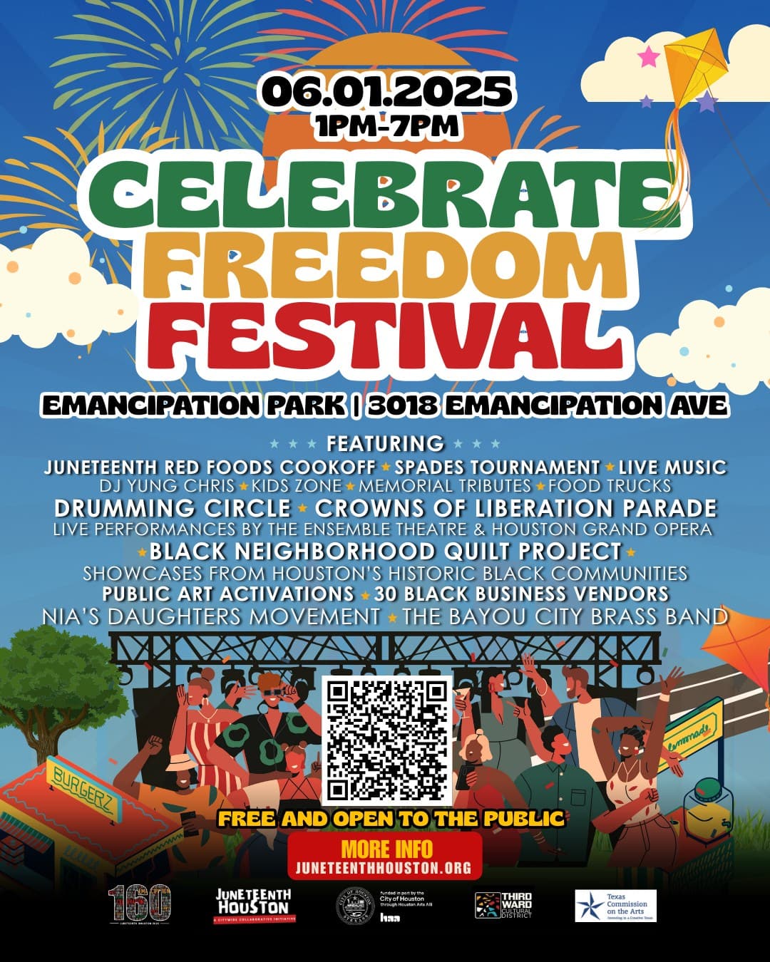 2026 Emancipation Park Juneteenth Kick off Celebration — poster 1