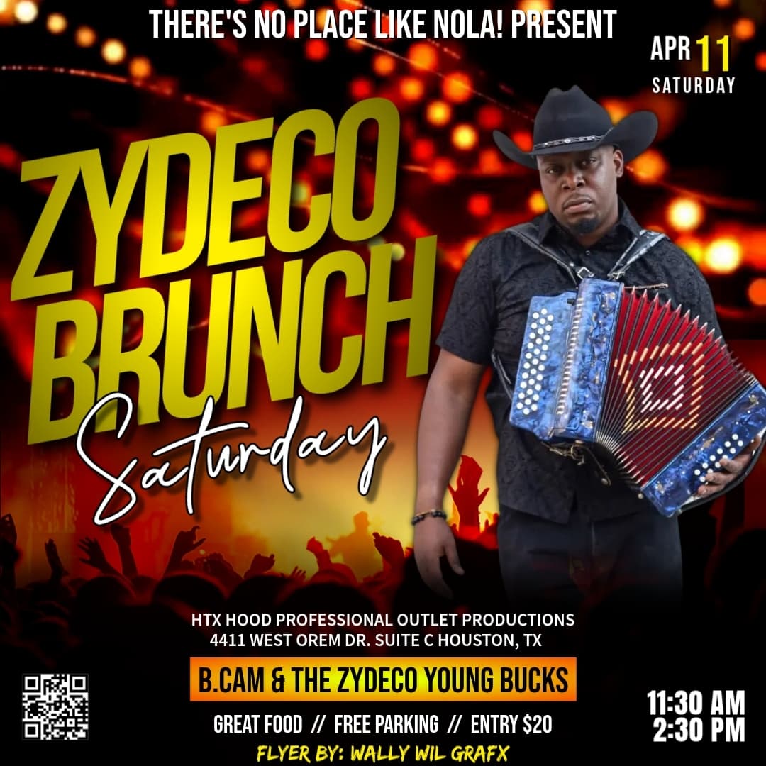 There's No Place Like NOLA Present: Zydeco Brunch — poster 1