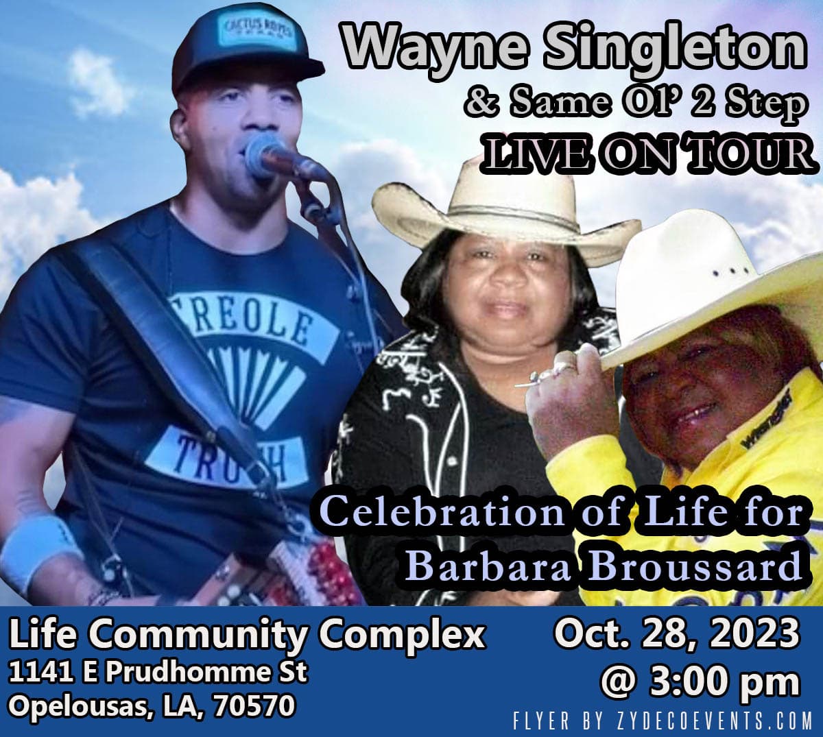 Celebration of Life for Barbara Broussard — poster 1