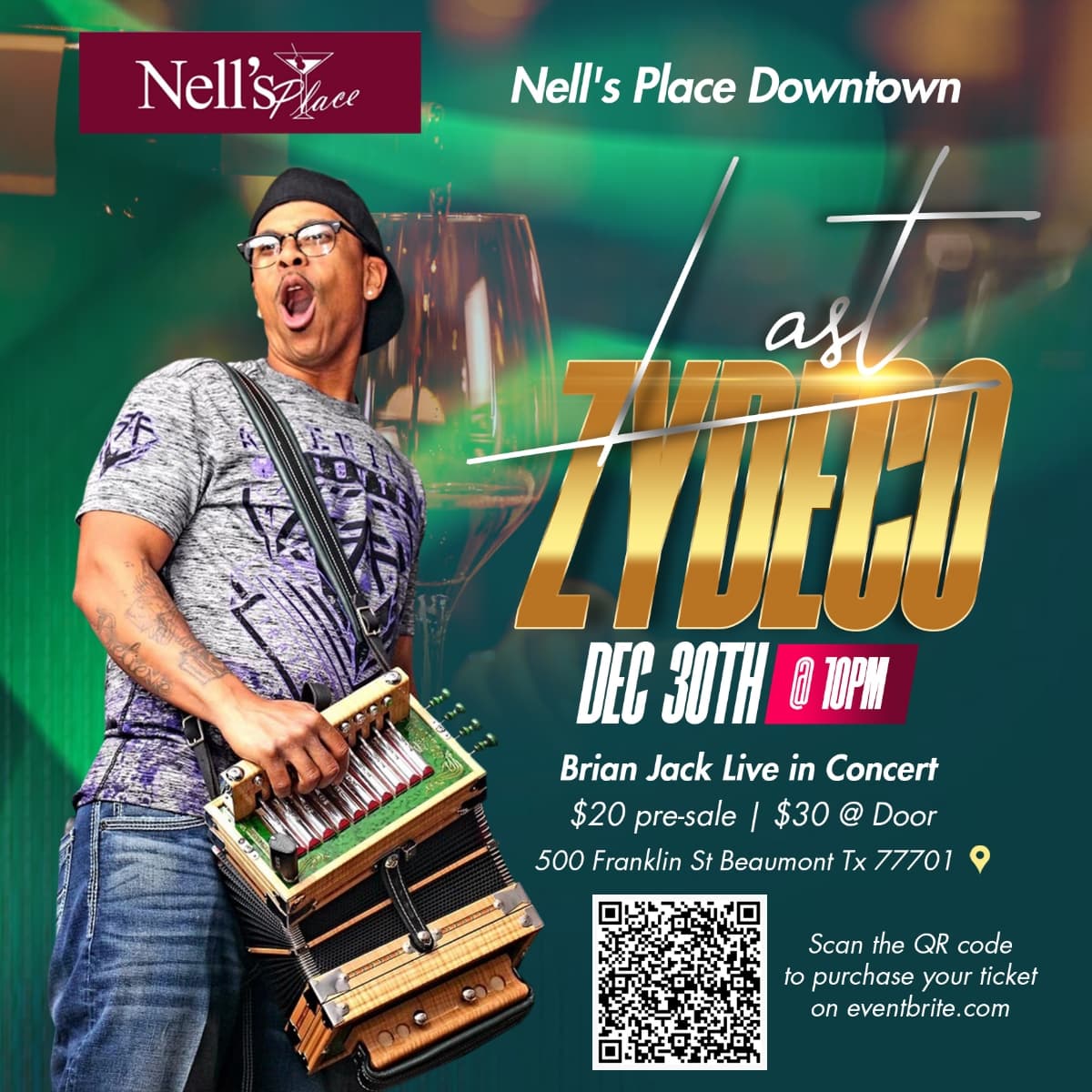 Last Zydeco of 2022 — poster 1