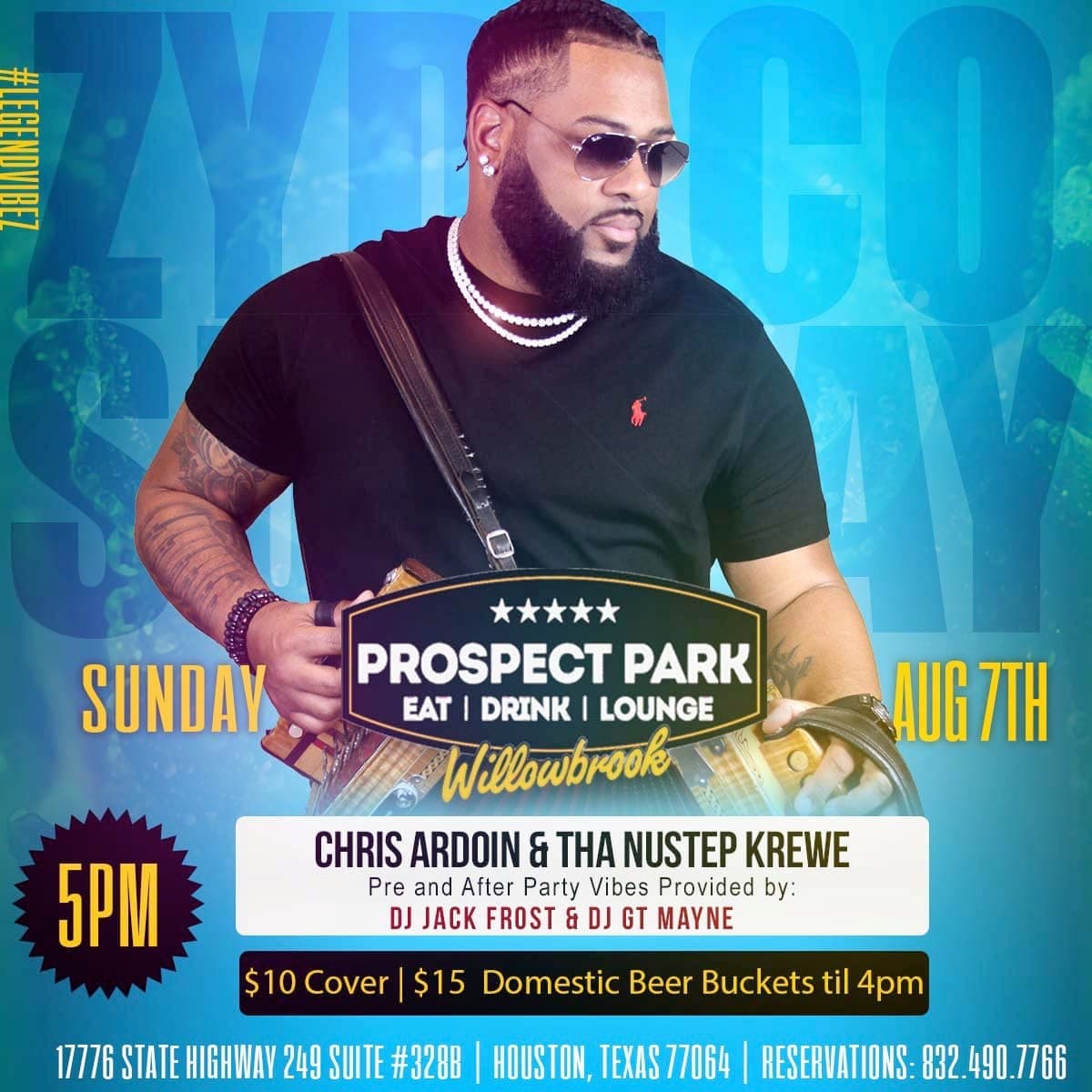 Zydeco Sundays @ Prospect Park (Willowbrook) — poster 1