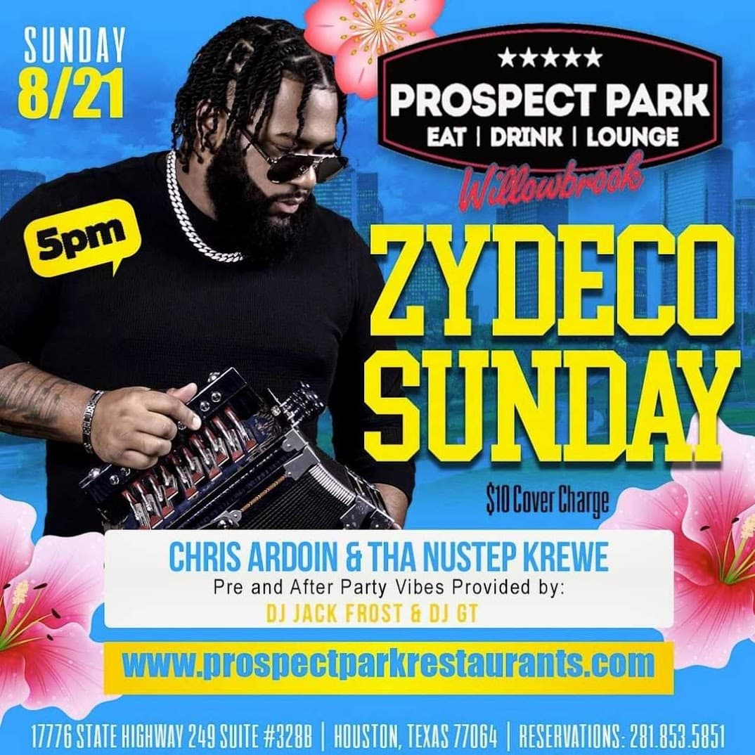 Zydeco Sundays @ Prospect Park (Willowbrook) — poster 1