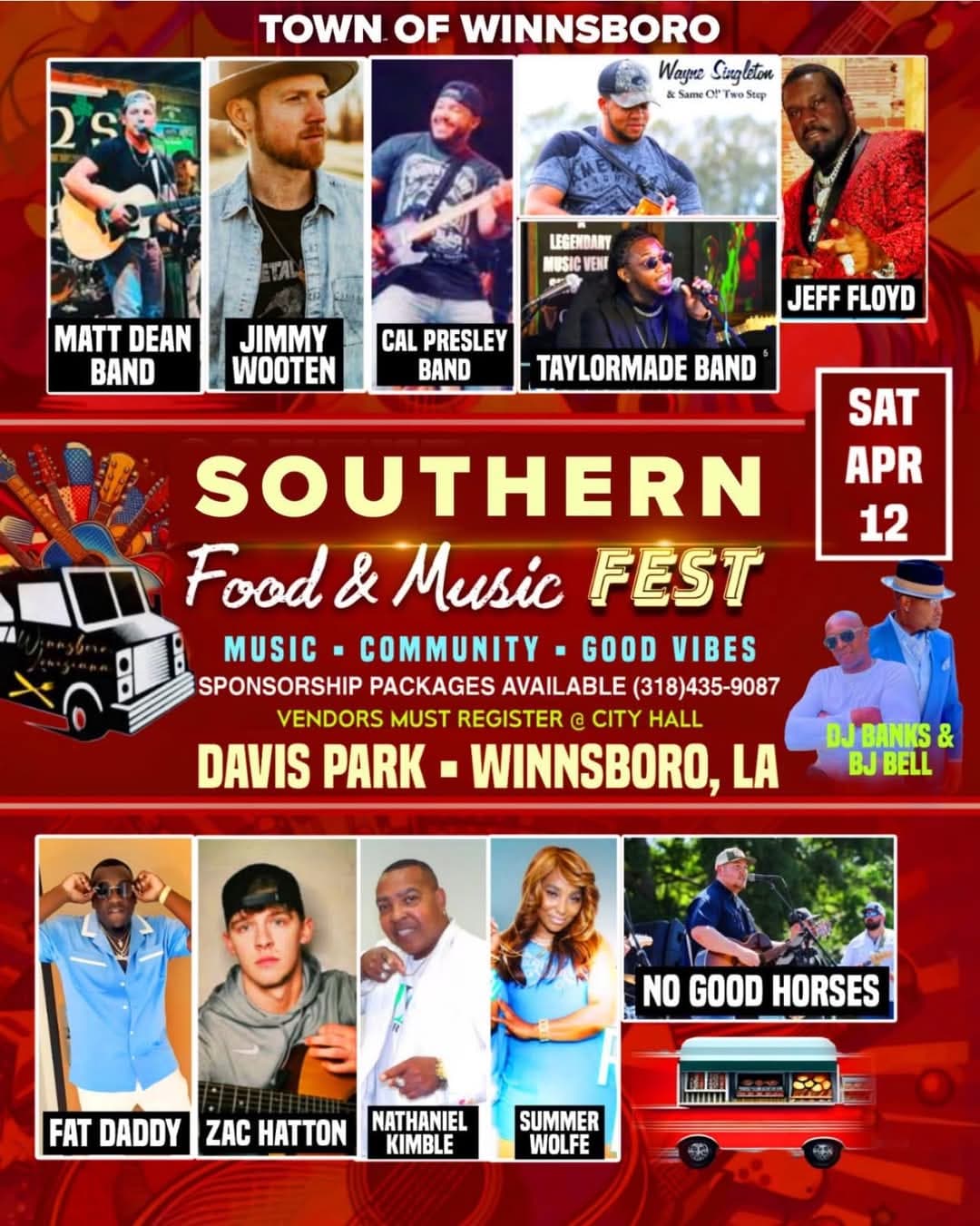 2025 Southern Food & Music Fest — poster 1