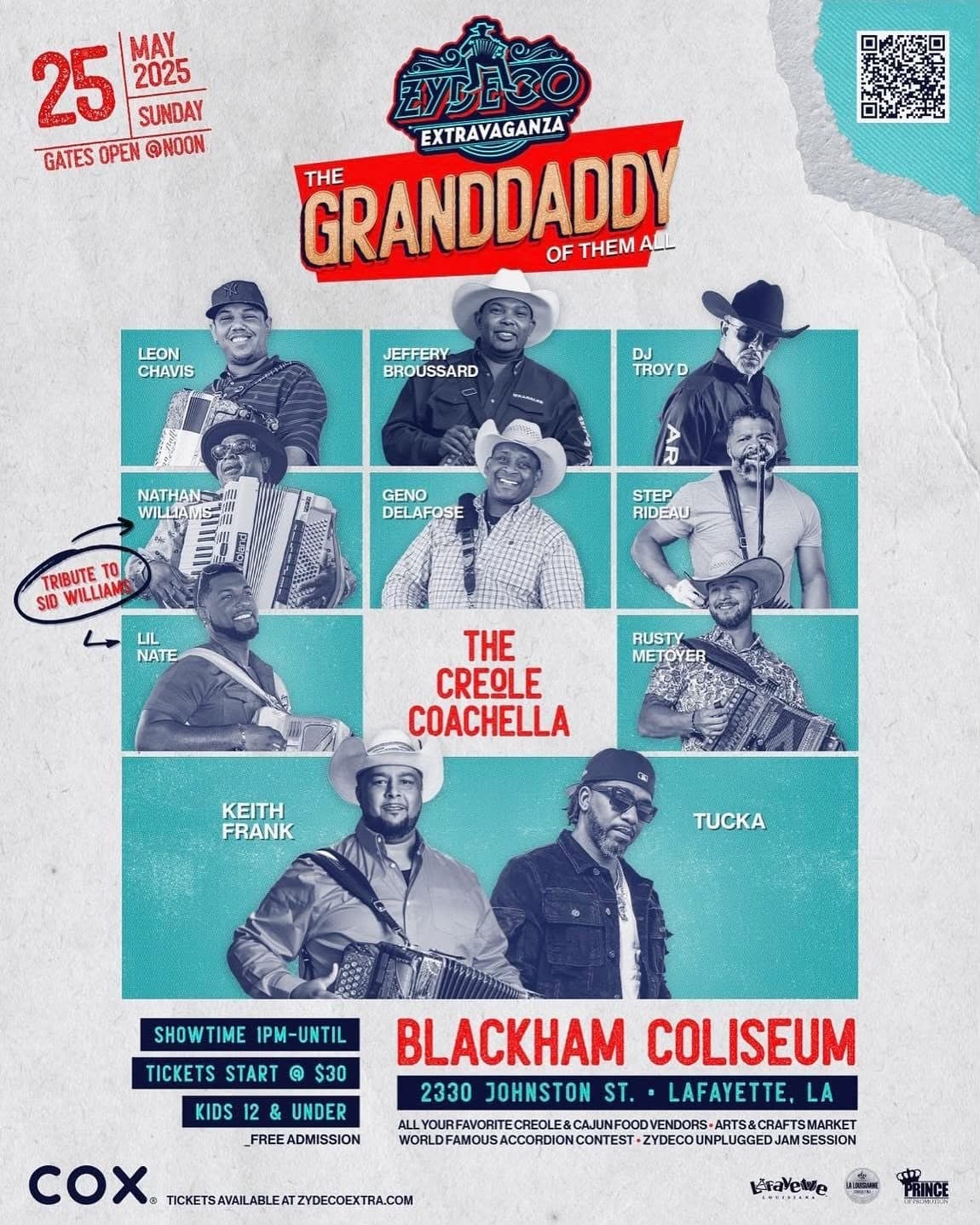 2025 Zydeco Extravaganza — poster 1