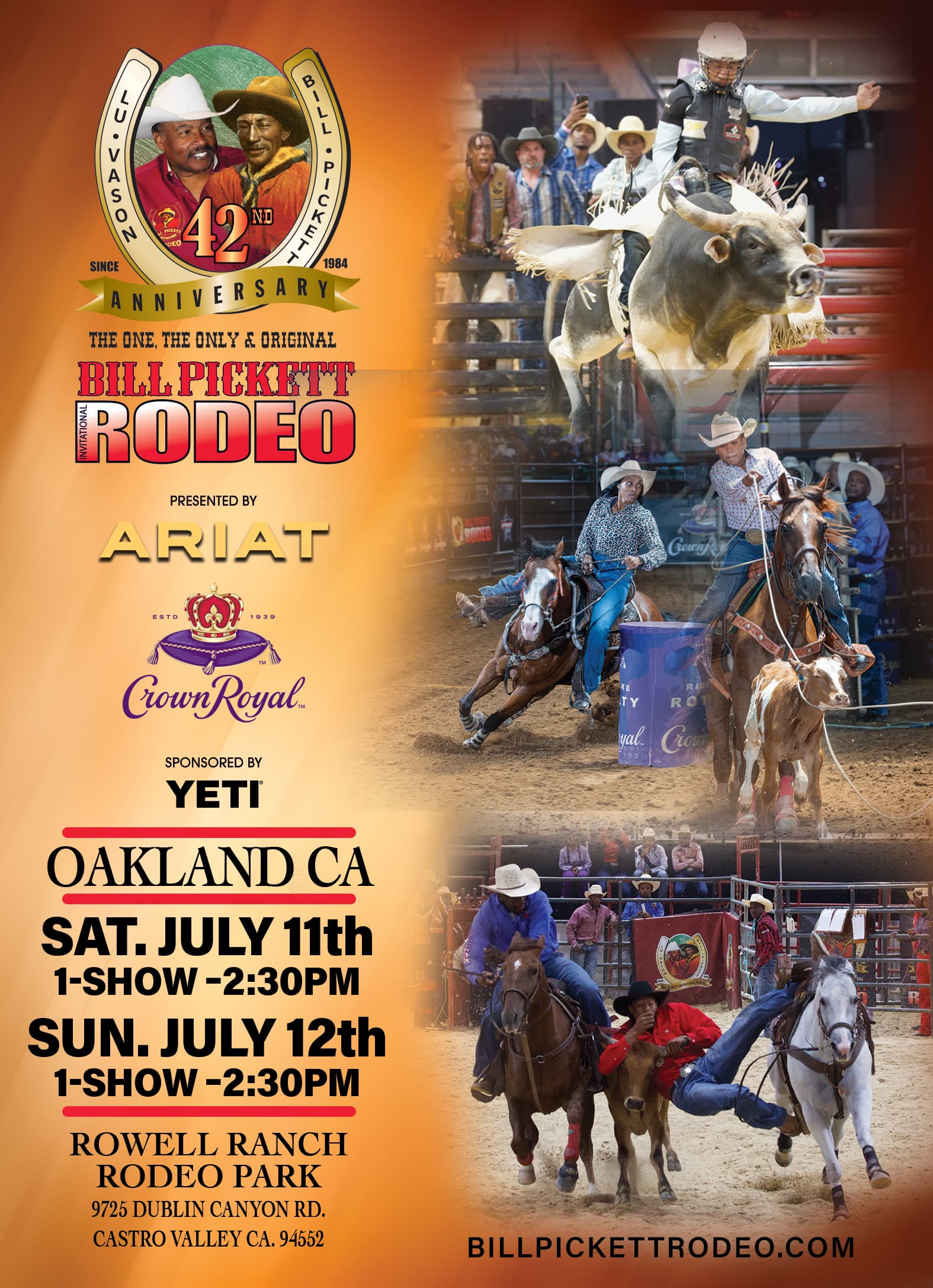 2026 Bill Picket Invitational Rodeo (Oakland) — poster 1