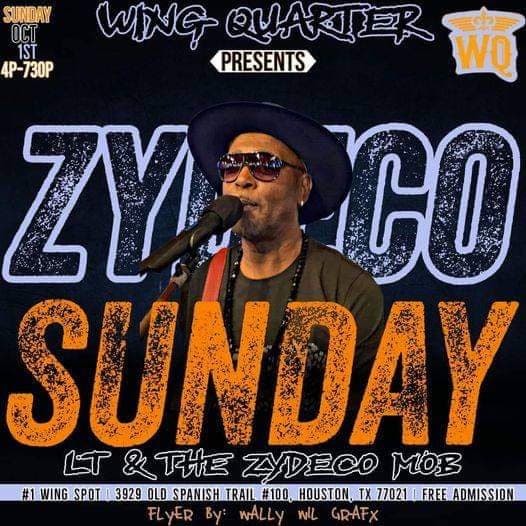 Zydeco Sundays @ Wing Quarter — poster 1