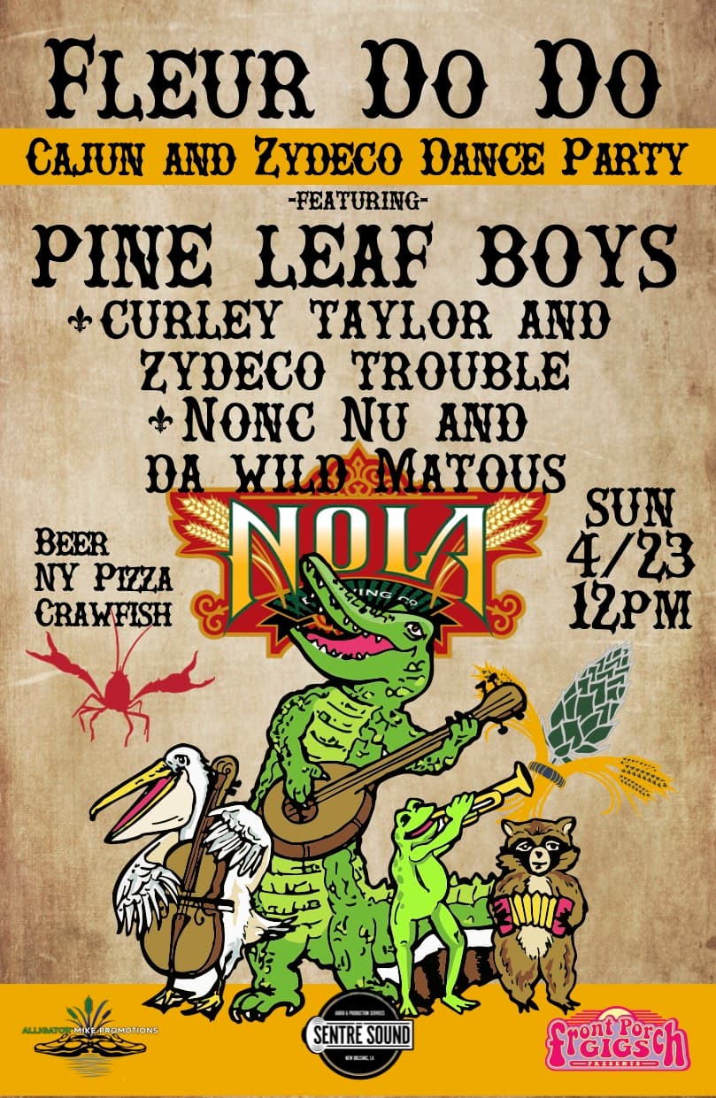 2023 Fleur Do Do Cajun and Zydeco Dance Party — poster 1