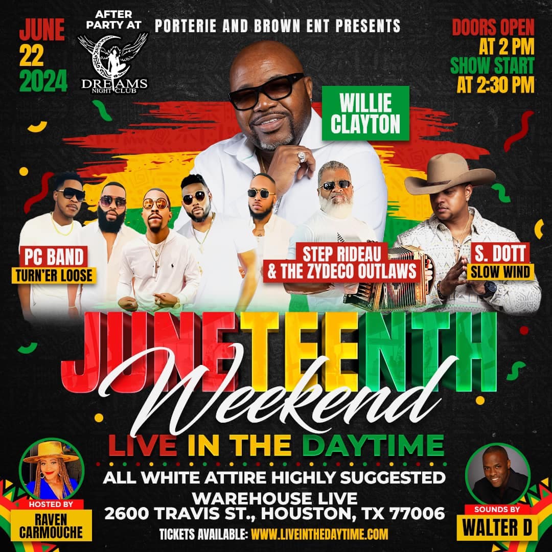 2024 Juneteenth Weekend Live In The Day Time — poster 1