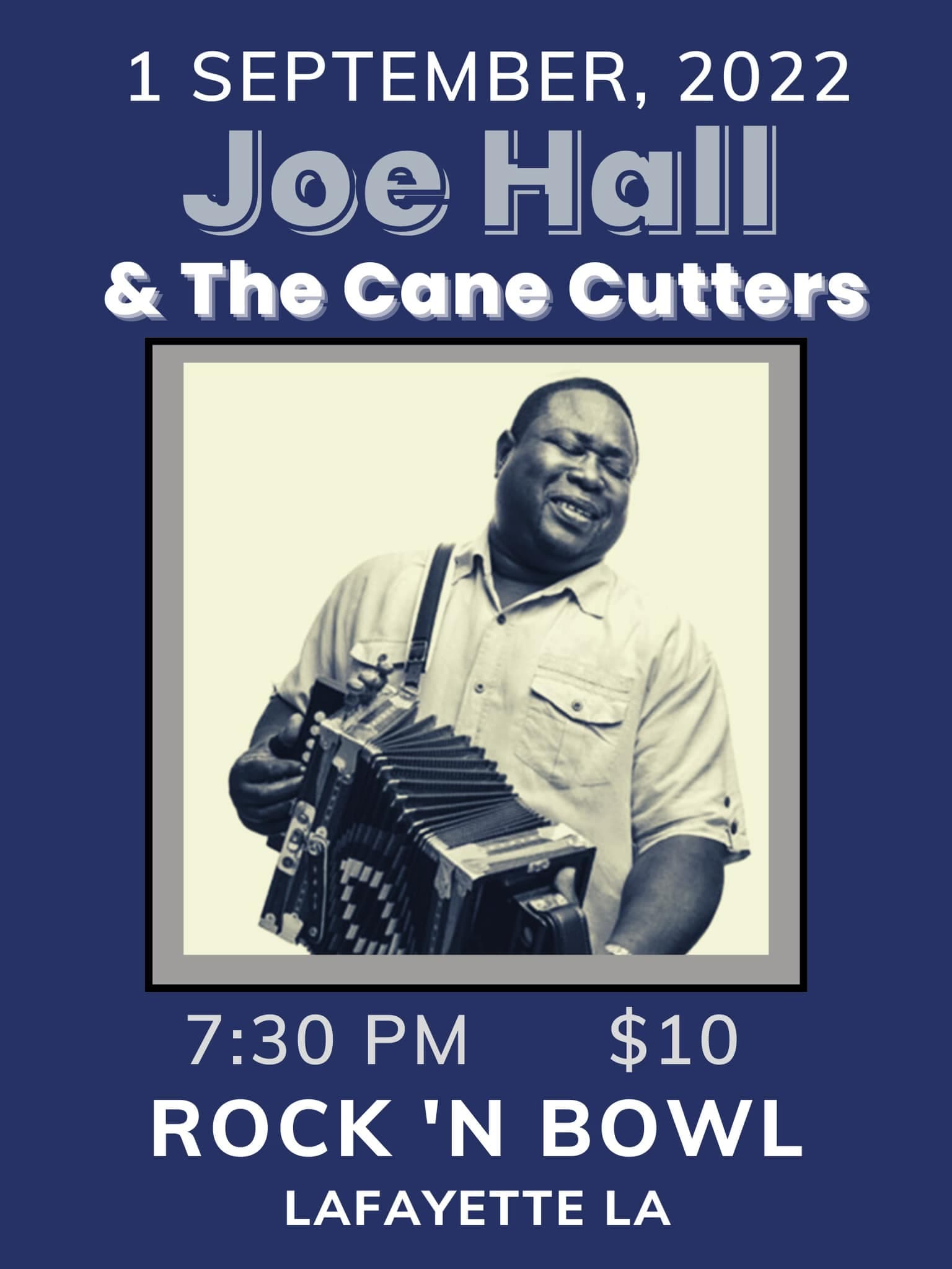 Joe Hall - LIVE @ the Rock N Bowl (Lafayette) — poster 1