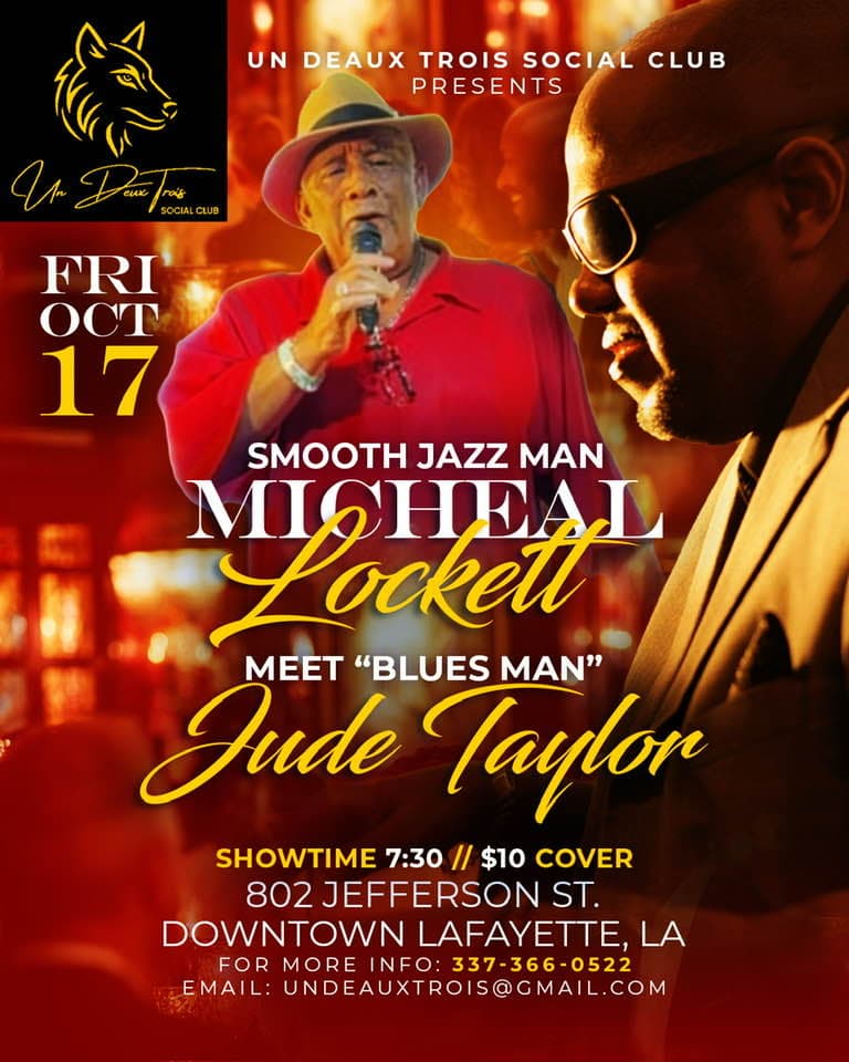 Michael Lockett & Jude Taylor - LIVE @ Un Duex Trois — poster 1