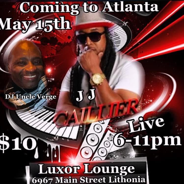 JJ Caillier - LIVE @ Luxor Lounge — poster 1