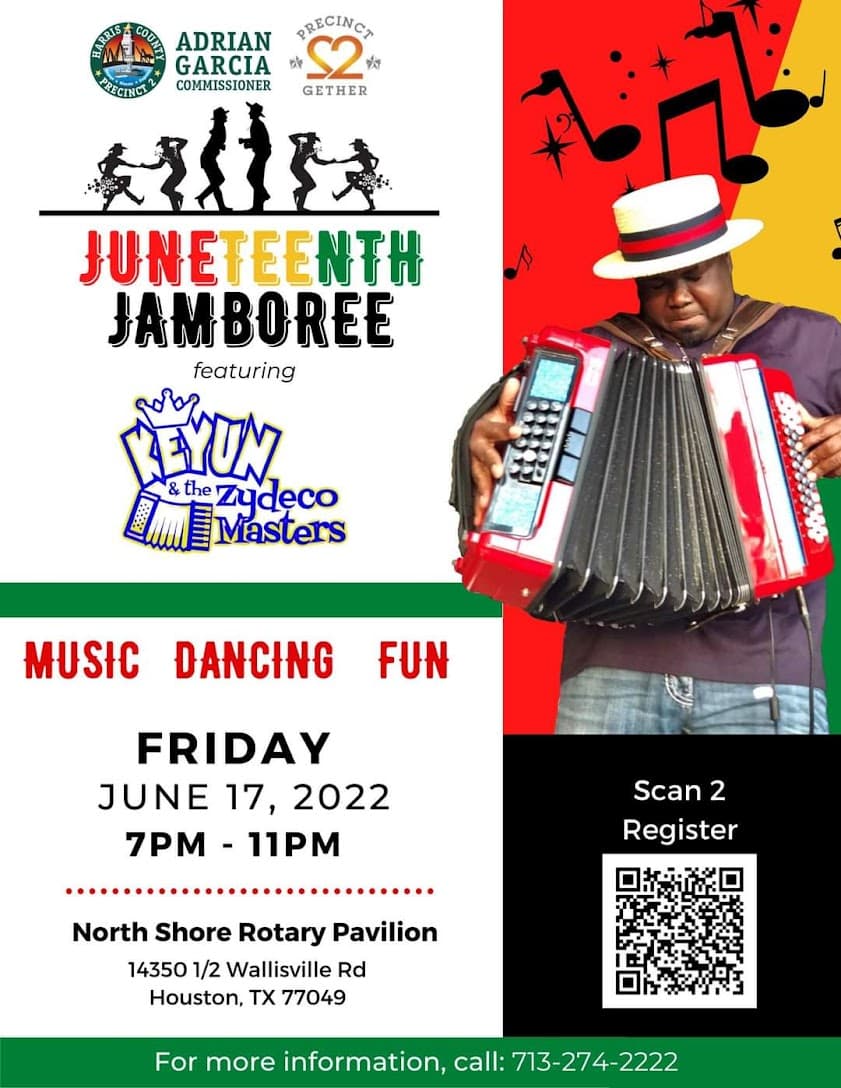Precinct 22 Juneteenth Jamboree — poster 1
