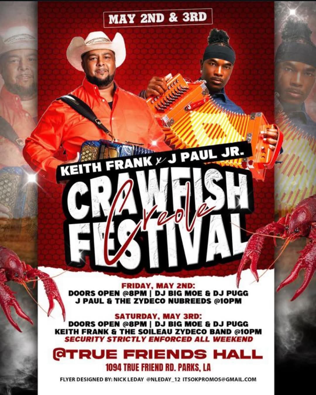 2025 Crawfish Creole Festival — poster 1