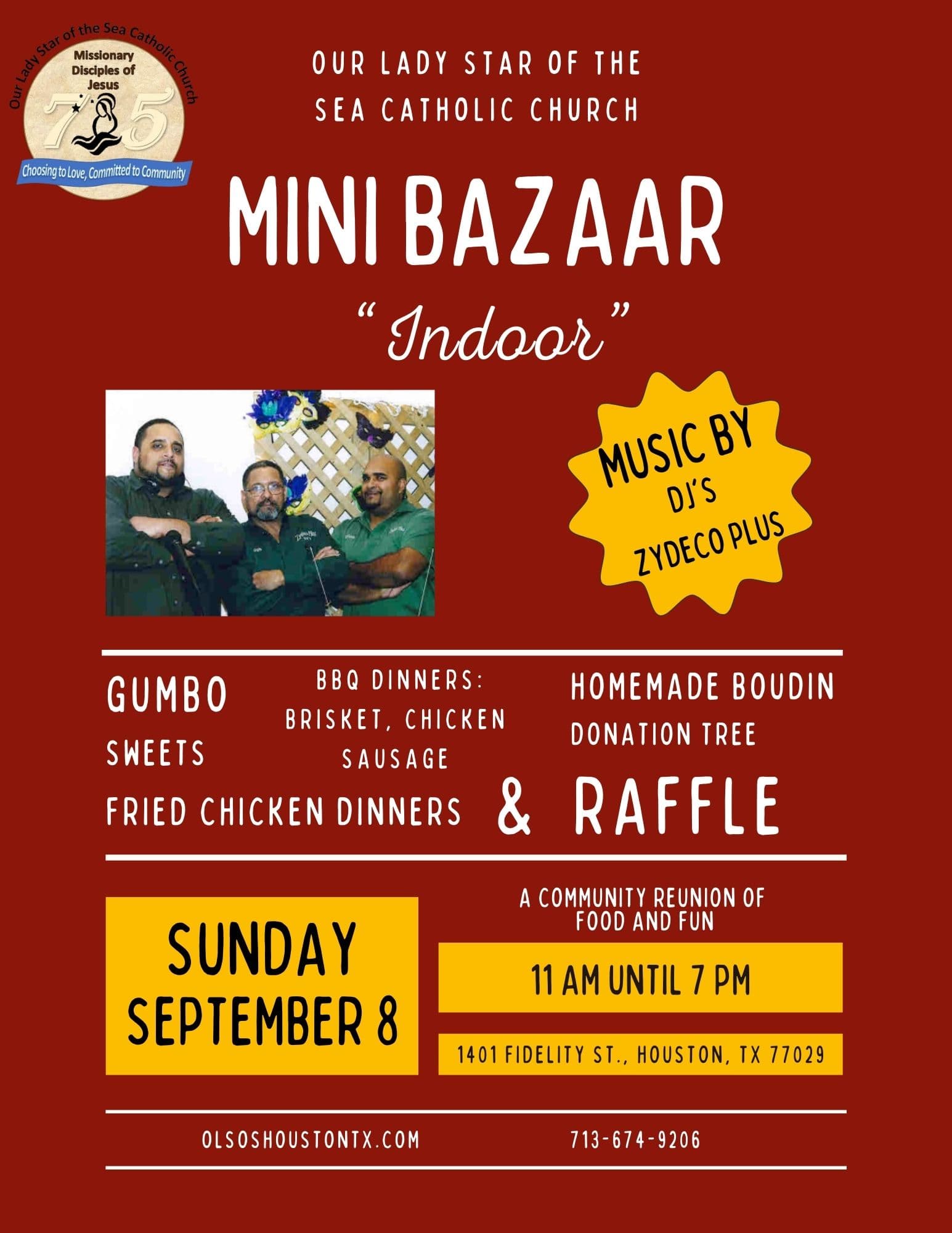 2024 Our Lady Star of the Sea Church Bazaar — poster 1