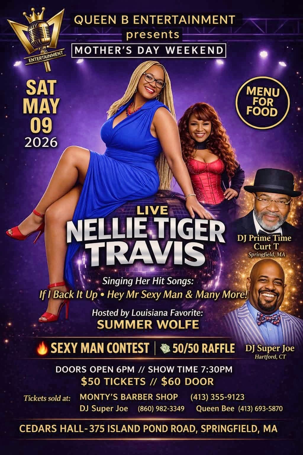 Nellie Tiger Travis - LIVE @ Cedars Hall — poster 1