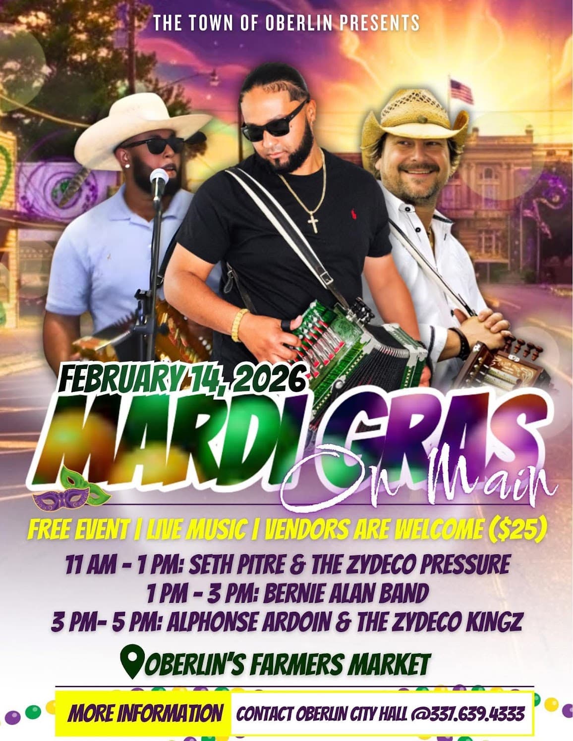 2026 Oberlin Mardi Gras — poster 1