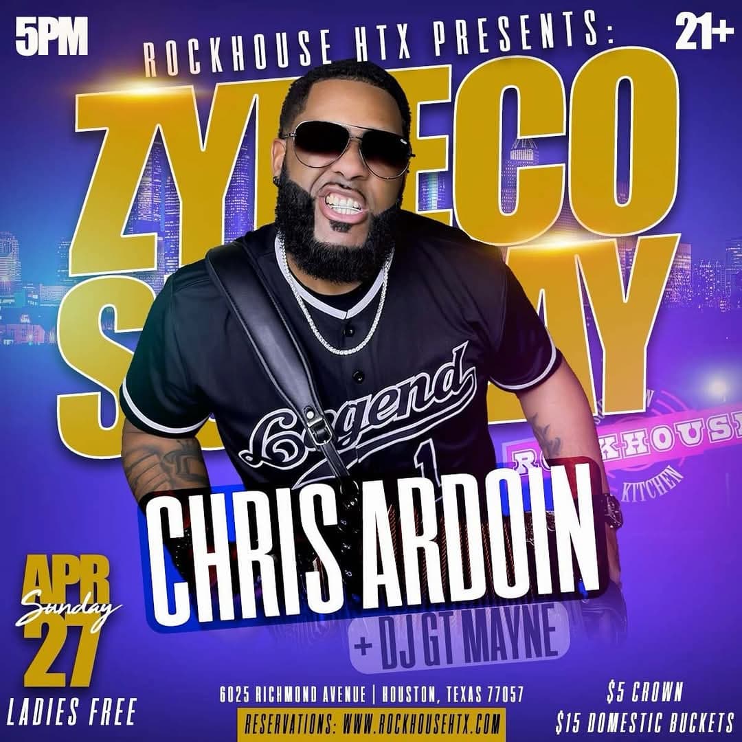 Rockhouse Presents: Zydeco Sunday Funday — poster 1