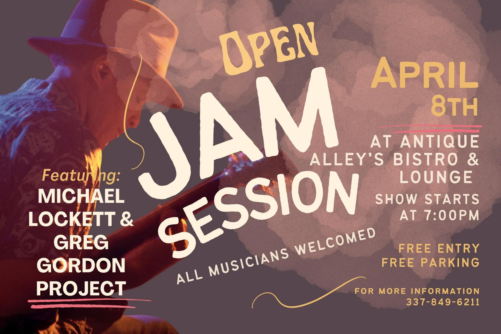 Antique Alley: Open Jam Session — poster 1