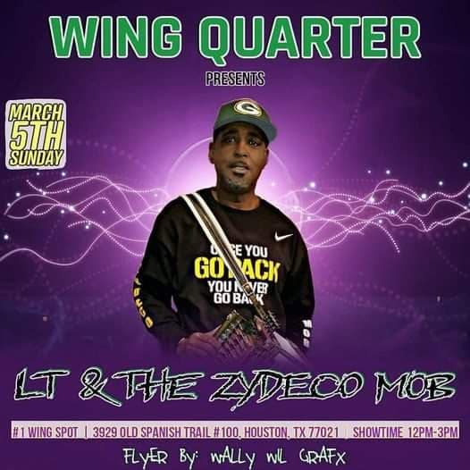 Zydeco Sundays @ Wing Quarter — poster 1