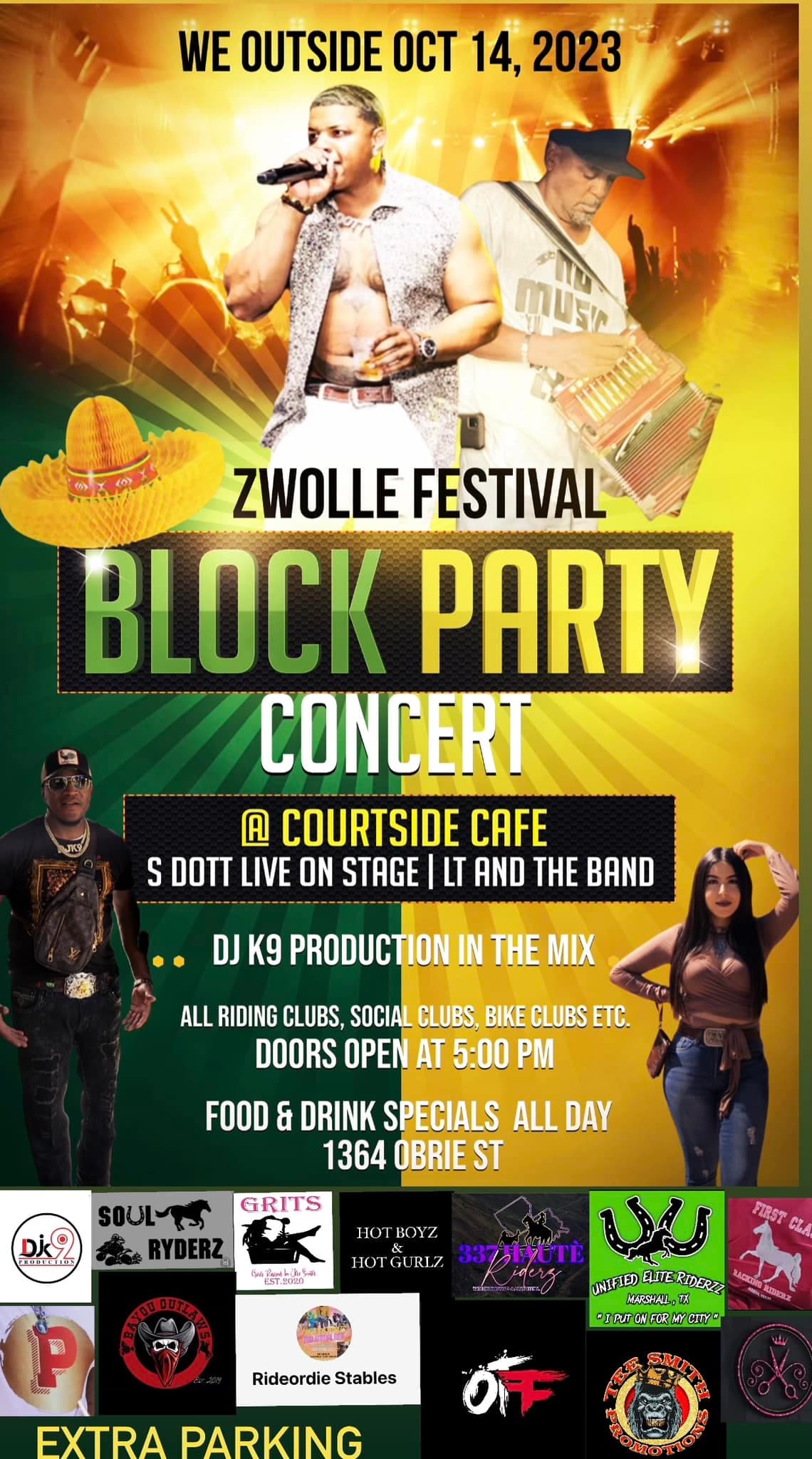 2023 Zwolle Festival Block Party Concert — poster 1