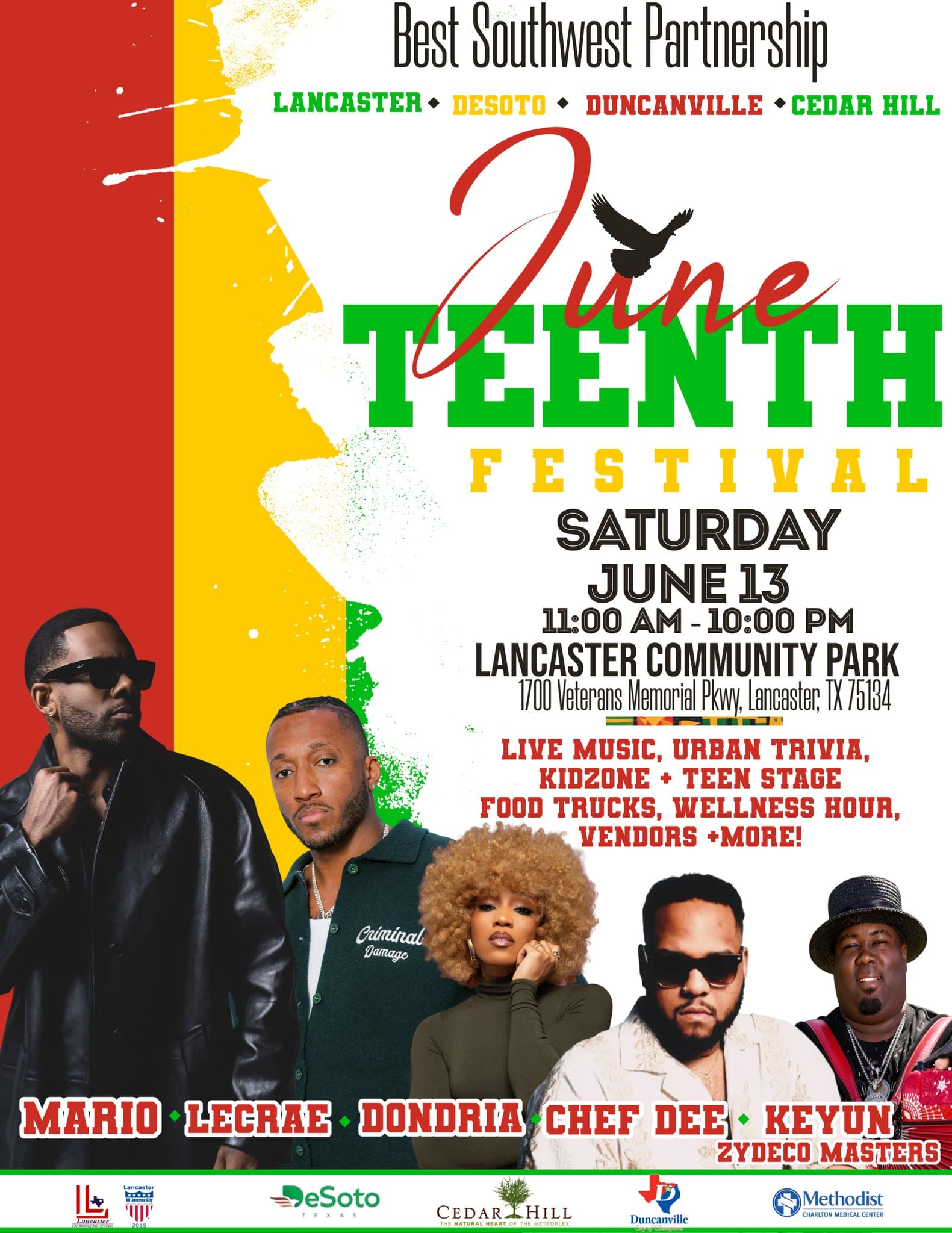 Best Southwest Partnerships Presents: 2026 Juneteenth Festival — poster 1