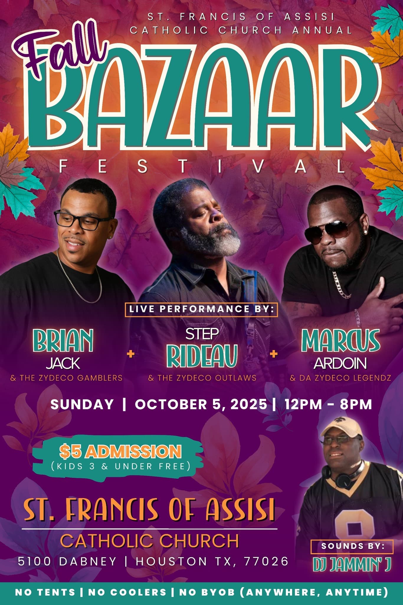 2025 St Francis of Assissi Fall Bazaar Festival — poster 1