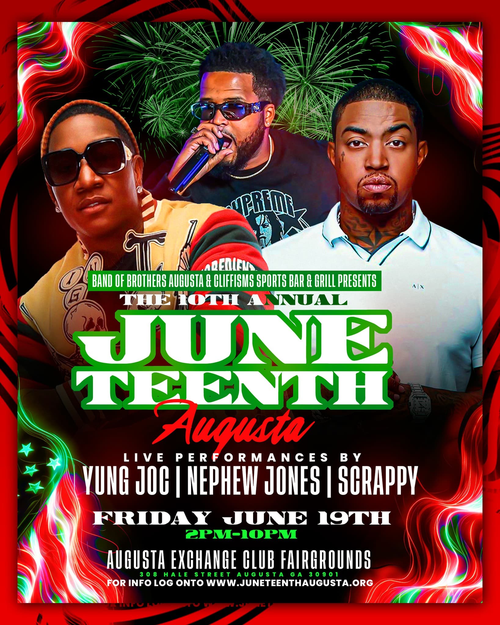 10th Annual Juneteenth Augusta — poster 1