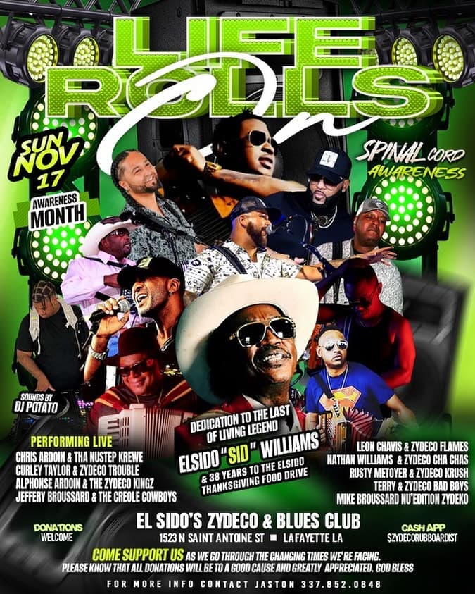 "LIFE-Rolls ON" - Spinal Cord Awarness Month — poster 1