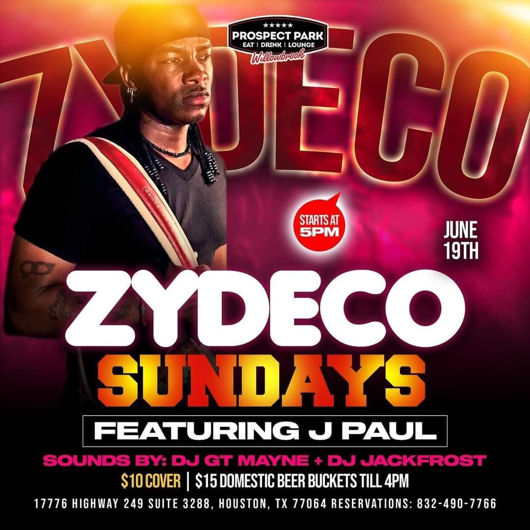 Zydeco Sundays @ Prospect Park — poster 1