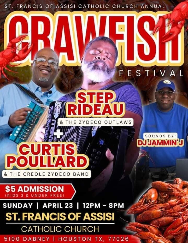 2023 St Francis of Assisi Catholic Church Annual Crawfish Festival — poster 1