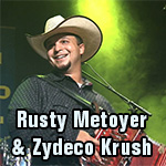 Rusty Metoyer & the Zydeco Krush - LIVE @ Rock N Bowl (Lafayette)