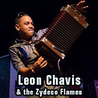 Leon Chavis & the Zydeco Flames - LIVE @ Ivy Palace