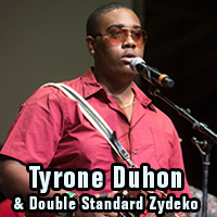 Tyrone Duhon & Double Standard Zydeko - LIVE @ Churchill's Cigar Bar