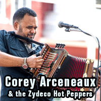Corey Arceneaux & the Zydeco Hot Peppers - LIVE @ The German Club