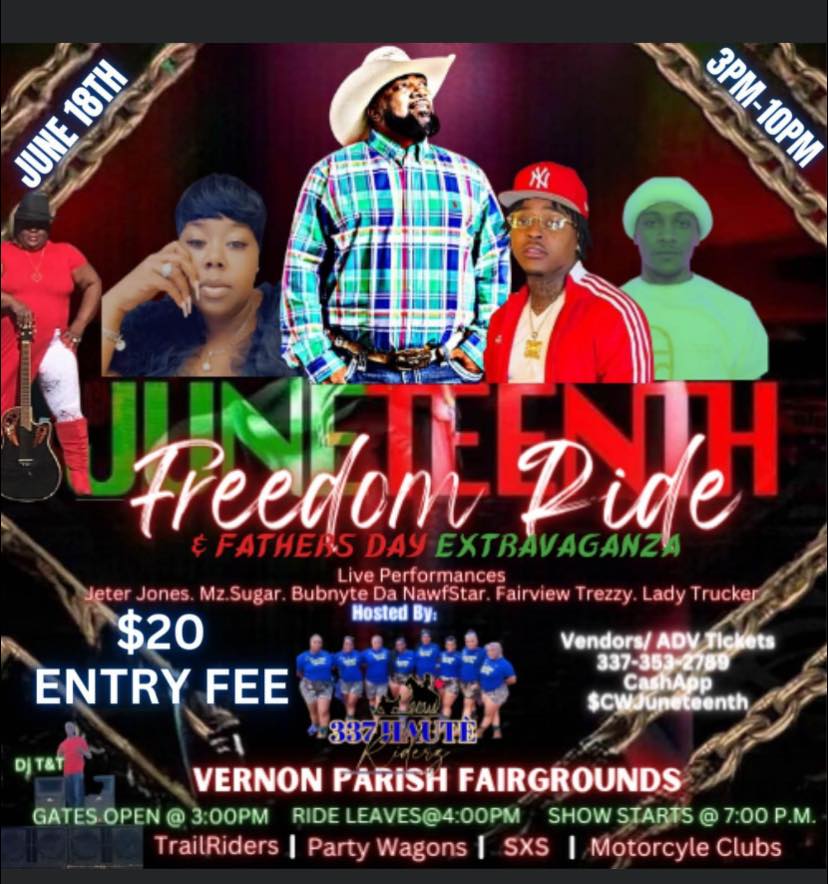 2023 Juneteenth Freedom Ride & Father's Day Extravaganza