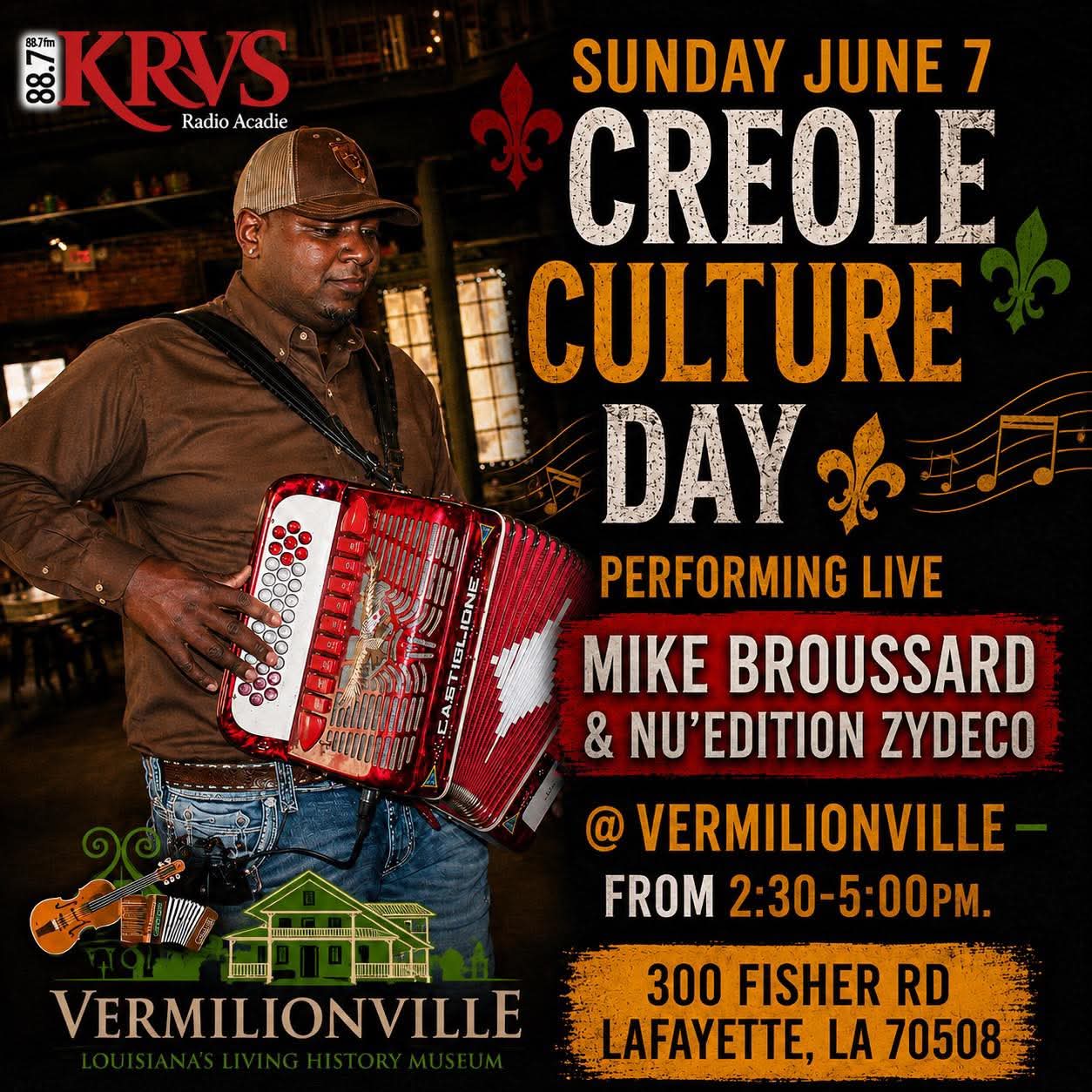Mike Broussard & Nu Edition Zydeko - LIVE @ 2026 Creole Culture Day