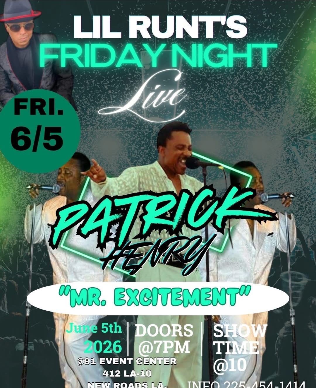 Lil Runt's Friday Night Live