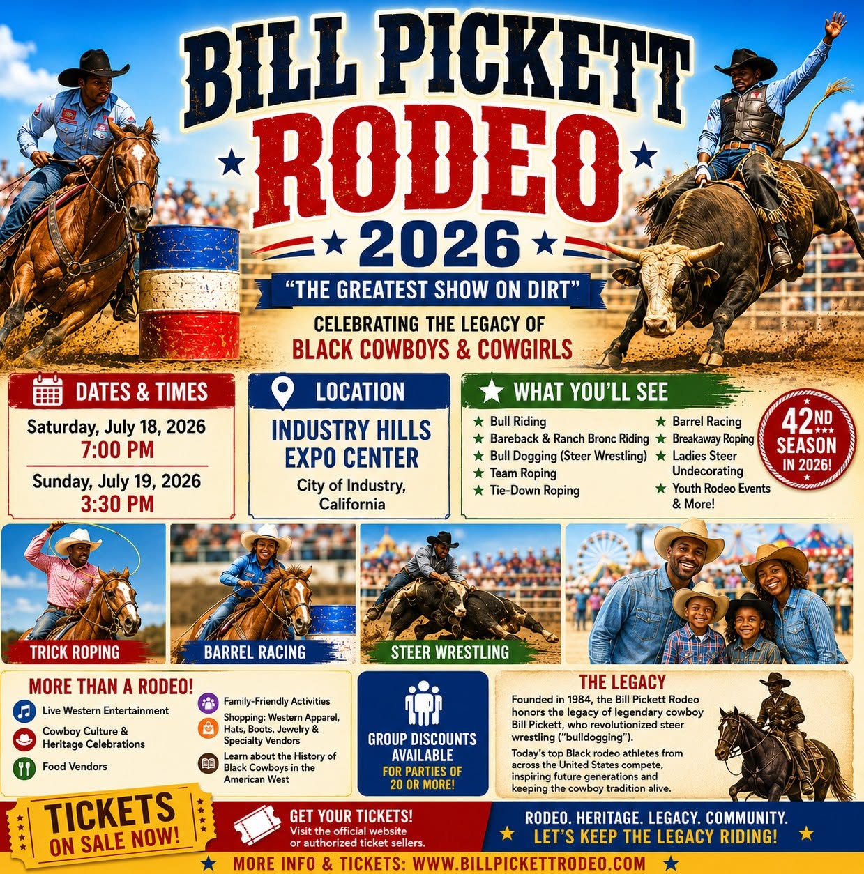 2026 Bill Picket Invitational Rodeo