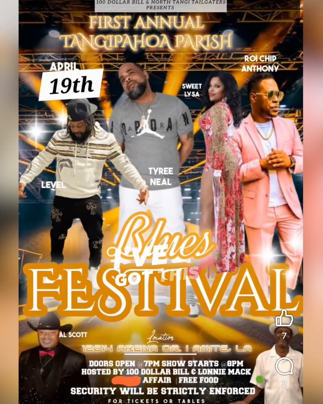 1st Annual Tangipohoa Parish Blues Festival