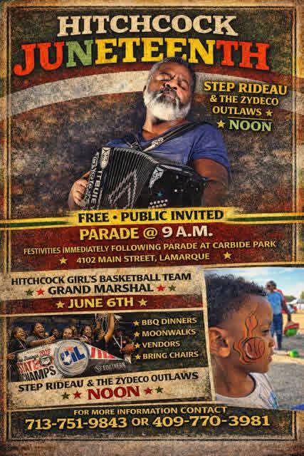 2026 Hitchcock Juneteenth Celebration