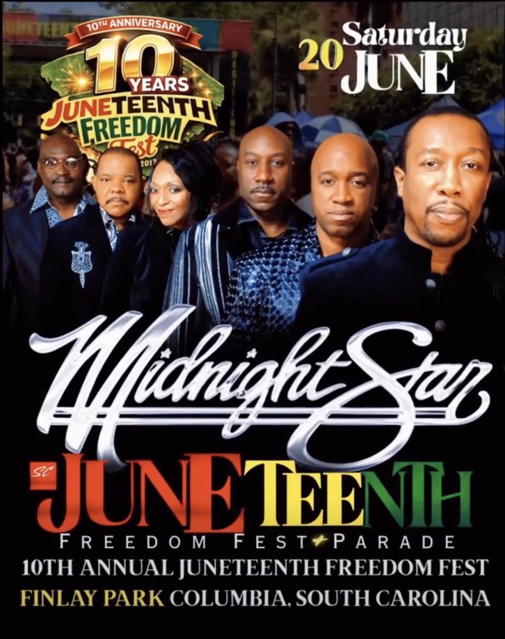 10th Annual South Carolina Juneteenth Freedom Fest & Parade