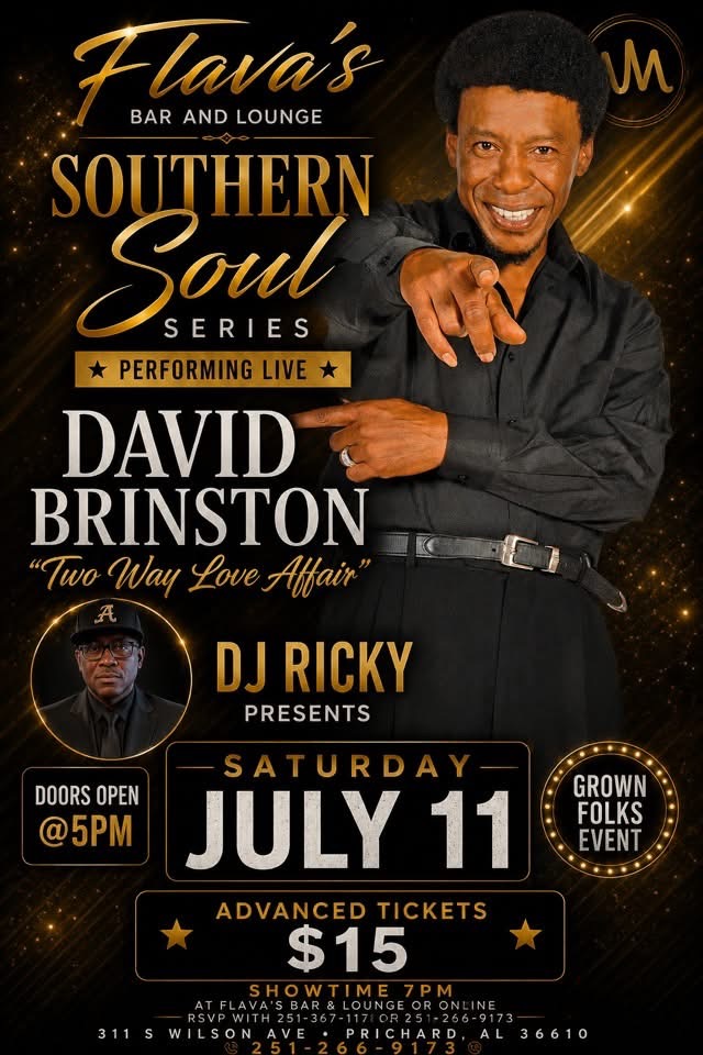 Flava's Bar & Lounge (Pritcherd): Southern Soul Series