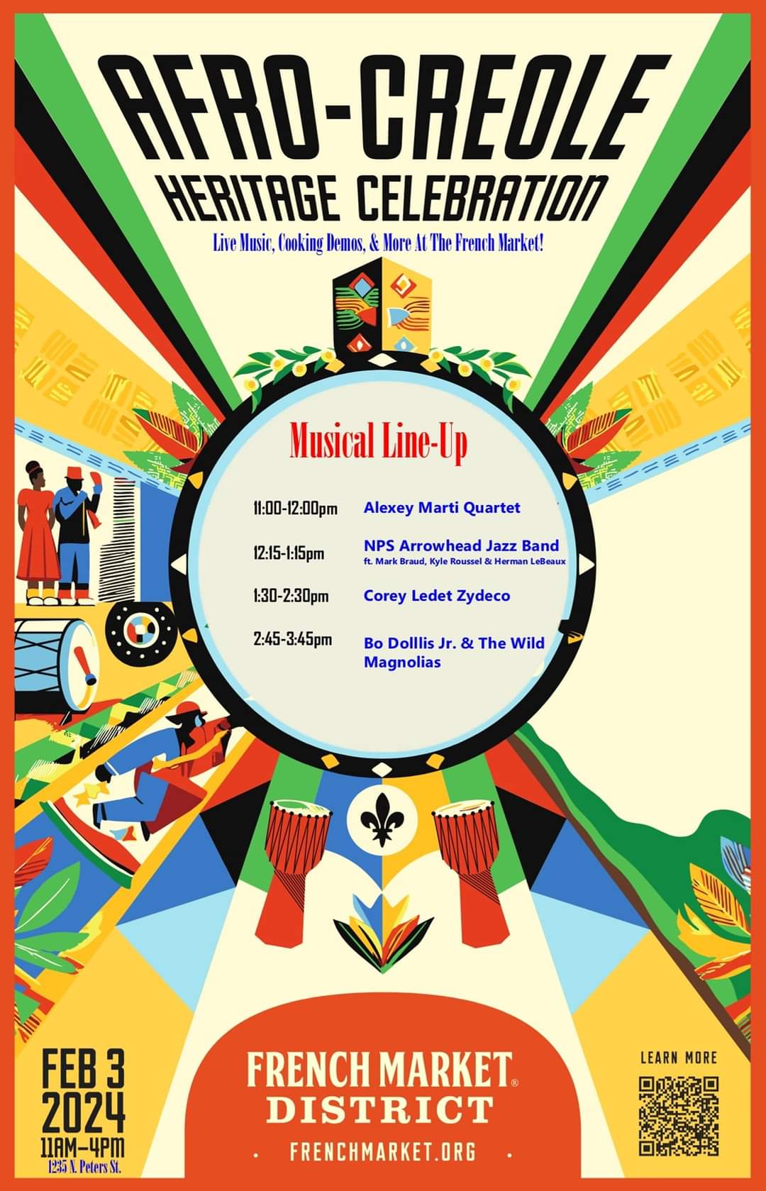 2024 afro creole heritage celebration zydeco events