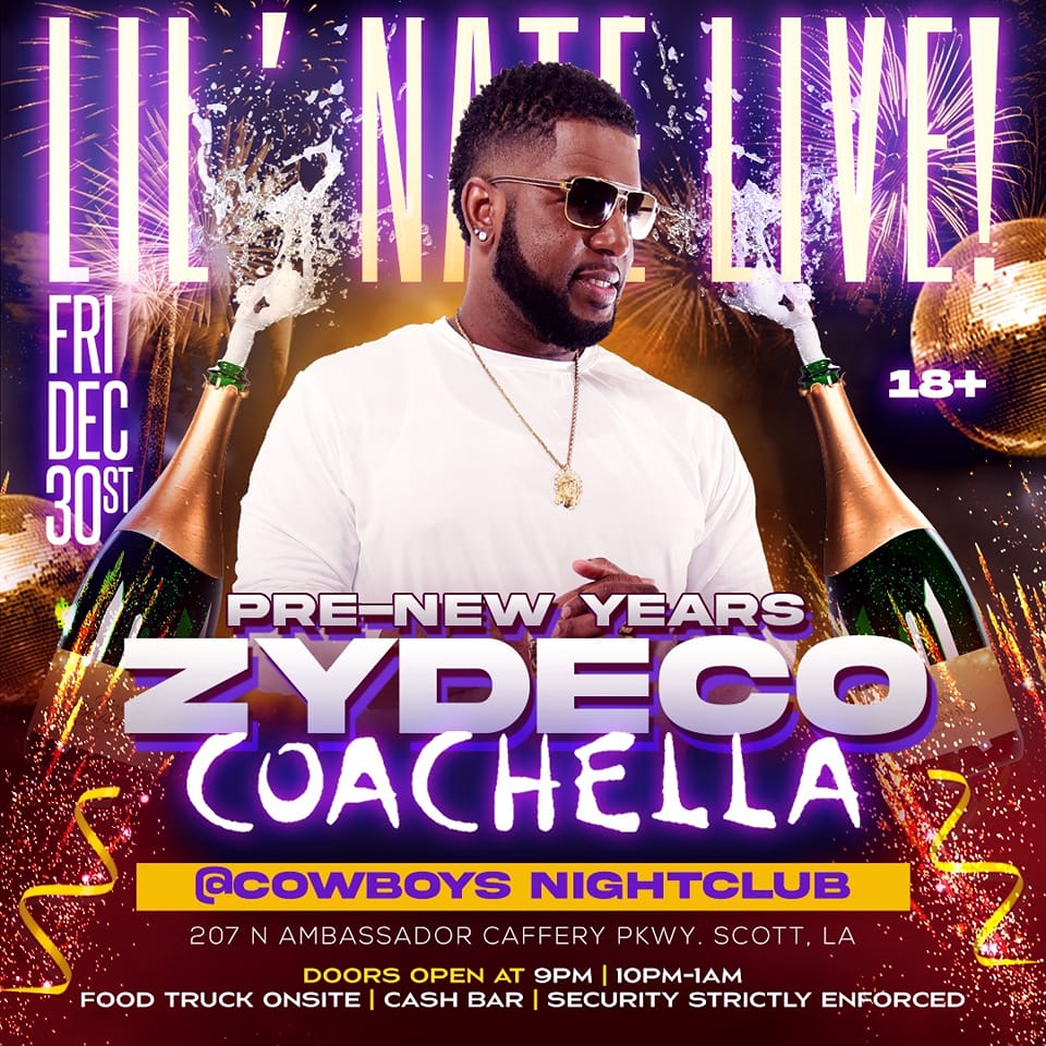 Lil Nate's Pre-New Year's Zydeo Coachella